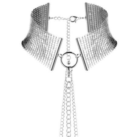 BIJOUX - DÃ‰SIR MÃ‰TALLIQUE COLLAR METLICO PLATEADO