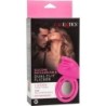 CALEXOTICS - DUAL CLIT FLICKER ENHANCER DOBLE ANILLO VIBRADOR DE SILICONA ROSA