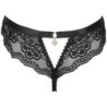 LIVCO CORSETTI FASHION - OKSURIN PANTY CROTCHLESS NEGRO S/M