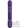 PRETTY LOVE - KAMPAS VIBRADOR RABBIT 3 EN 1 MULTIFUNCIÃ“N CON LENGUA VIOLETA