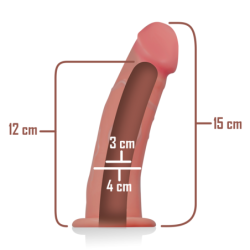 INTENSE - ARNÃ‰S HUECO CON DILDO 16 X 3 CM