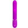 PRETTY LOVE - PERLITA VIBRADOR PUNTO G 3 EN 1 MULTIFUNCIÃ“N VIOETA