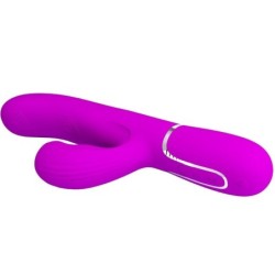 PRETTY LOVE - PERLITA VIBRADOR PUNTO G 3 EN 1 MULTIFUNCIÃ“N VIOETA