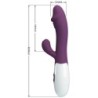 PRETTY LOVE - SNAPPY VIBRADOR PUNTO G MORADO