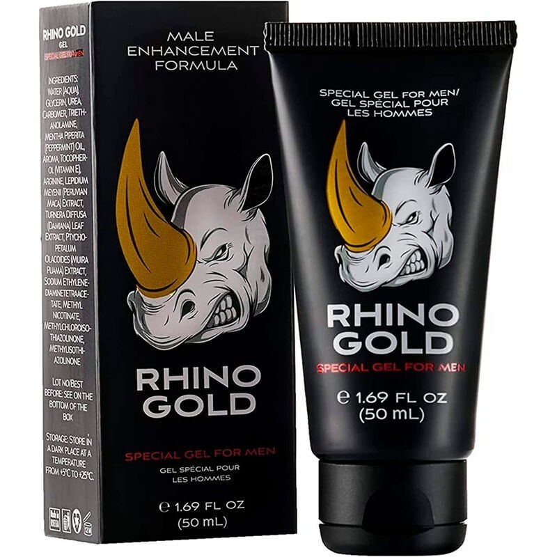 RHINO GOLD GEL ÃNTIMO PARA HOMBRES 50 ML