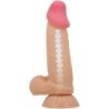 PRETTY LOVE - SLIDING SKIN SERIES DILDO REALÃSTICO CON VENTOSA PIEL DESLIZANTE 19.4 CM