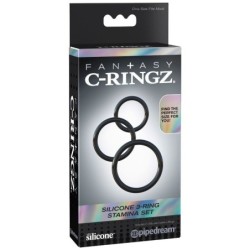 FANTASY C-RINGZ - SET ANILLAS SILICONA STAMINA