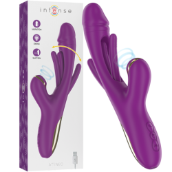 INTENSE - ATENEO VIBRADOR MULTIFUNCIÃ?N RECARGABLE 7 VIBRACIONES CON LENGUA OSCILANTE Y SUCCIONADOR 