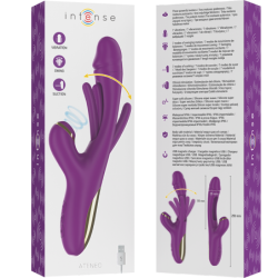 INTENSE - ATENEO VIBRADOR MULTIFUNCIÃ?N RECARGABLE 7 VIBRACIONES CON LENGUA OSCILANTE Y SUCCIONADOR 