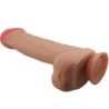 PRETTY LOVE - SLIDING SKIN SERIES DILDO REALÃSTICO CON VENTOSA PIEL DESLIZANTE 26 CM