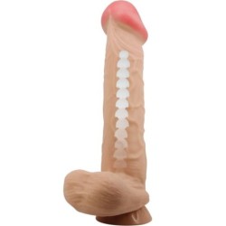 PRETTY LOVE - SLIDING SKIN SERIES DILDO REALÃSTICO CON VENTOSA PIEL DESLIZANTE 26 CM