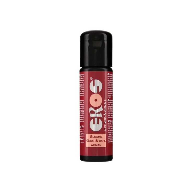 EROS - LUBRICANTE MEDICINAL BASE SILICONA PARA MUJER 100 ML