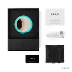 LELO - ORA 3 ESTÃMULADOR SEXO ORAL VERDE AGUA