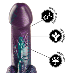 EPIC - BASILISK DILDO DOBLE PLACER ESCAMOSO TAMAÃ‘O PEQUEÃ‘O