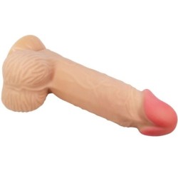 PRETTY LOVE - SLIDING SKIN SERIES DILDO REALÃSTICO CON VENTOSA PIEL DESLIZANTE 20.6 CM