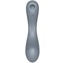 SATISFYER - CURVE TRINITY 1 AIR PULSE VIBRATION GRIS