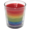 PRIDE - VASO VELA CON LA BANDERA LGBT