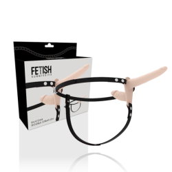 FETISH SUBMISSIVE HARNESS - DOBLE PENETRACIÃ“N FLESH