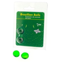 TALOKA - BRAZILIAN BALLS GEL ÃNTIMO MENTA 2 BOLAS