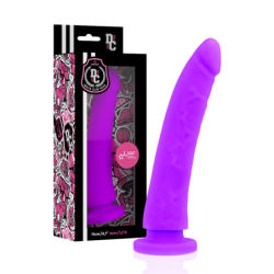 DELTA CLUB - TOYS ARNES + DILDO LILA SILICONA MEDICA 17 CM -O- 3 CM