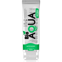 BIOAQUA LUBRICANTE INGREDIENTES NATURALES BASE AGUA 200 ML