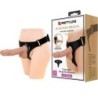 PRETTY LOVE - HARNESS BRIEFS ARNÃ‰S UNIVERSAL CON DILDO JERRY 21.8 CM NATURAL