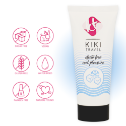 KIKÃ TRAVEL - GEL DESLIZANTE EFECTO FRÃO INTENSIFICADOR 50 ML