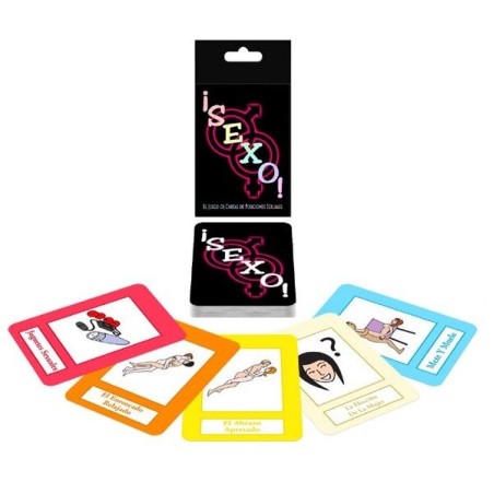 KHEPER GAMES - Â¡SEXO! JUEGO DE CARTAS CON POSTURAS SEXUALES / ES