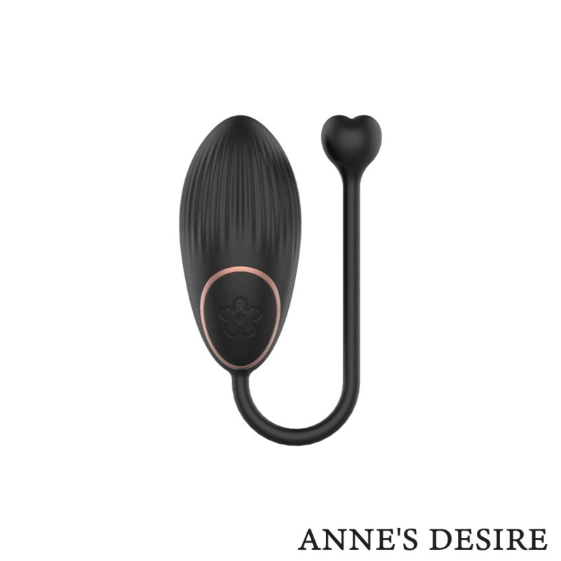 ANNE'S DESIRE - HUEVO CONTROL REMOTO TECNOLOGÃA WATCHME NEGRO/GOLD