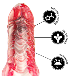 EPIC - HELIOS DILDO CON TESTÃCULOS CALOR Y Ã‰XTASIS