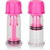 CALEXOTICS - VACCUM TWIST SUCCIONADORES PEZONES ROSA