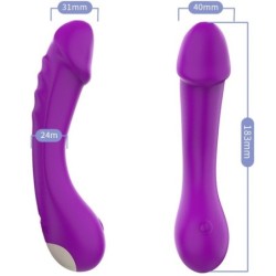 ARMONY - DILDO VIBRADOR PUNTO G SILICONA VIOLETA