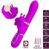 PRETTY LOVE - VIBRADOR RABBIT MULTIFUNCIÃ“N 4 EN 1 MARIPOSA FUCSIA