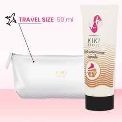 KIKÃ TRAVEL - GEL DESLIZANTE SABOR A TARTA AMERICANA CUPCAKE 50 ML