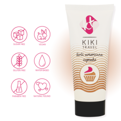 KIKÃ TRAVEL - GEL DESLIZANTE SABOR A TARTA AMERICANA CUPCAKE 50 ML