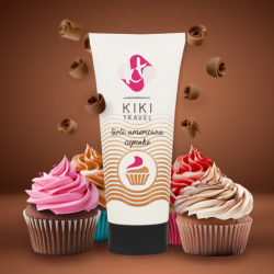 KIKÃ TRAVEL - GEL DESLIZANTE SABOR A TARTA AMERICANA CUPCAKE 50 ML