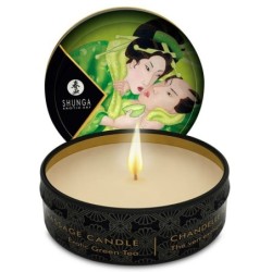 SHUNGA - MINI CARESS BY CANDELIGHT VELA MASAJE TÃ‰ VERDE 30 ML