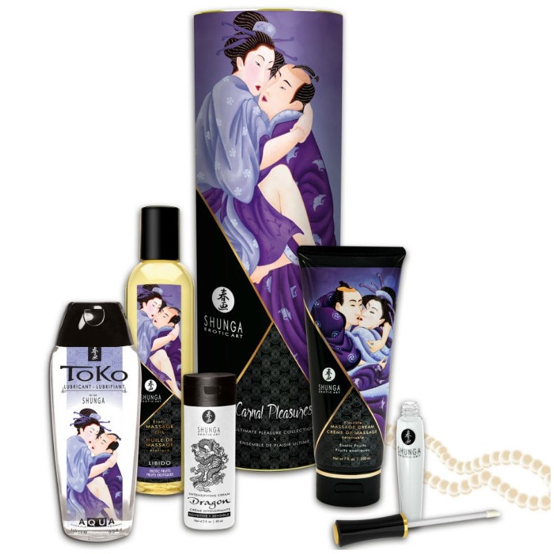 SHUNGA - KIT COLECCIÃ“N PLACERES CARNALES