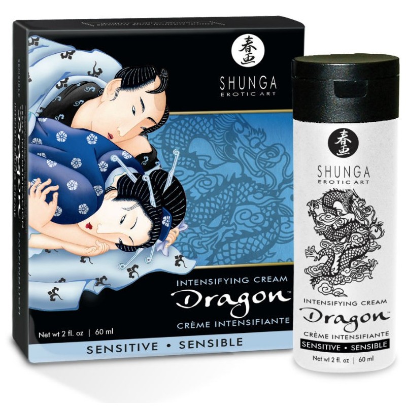 SHUNGA - DRAGON CREMA SENSITIVE PARA PAREJAS