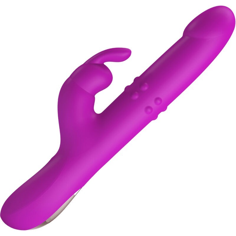 PRETTY LOVE - REESE VIBRADOR CON ROTACIÃ“N MORADO