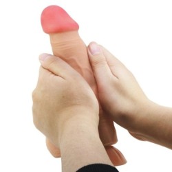 PRETTY LOVE - SLIDING SKIN SERIES DILDO REALÃSTICO CON VENTOSA PIEL DESLIZANTE CONTROL REMOTO  NATU