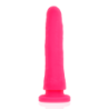 DELTA CLUB - TOYS DILDO + ARNES ROSA SILICONA MEDICA 20 CM -O- 4 CM