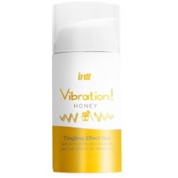 INTT - POTENTE ESTIMULANTE ÃNTIMO GEL VIBRADOR LIQUIDO MIEL 15 ML