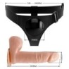 PRETTY LOVE - HARNESS BRIEFS ARNÃ‰S UNIVERSAL CON DILDO TOM 20 CM NATURAL