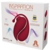 ADRIEN LASTIC - INSPIRATION SUCCIONADOR CLITORIS + HUEVO VIBRADOR ROJO - APP GRATUITA