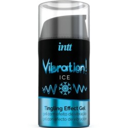 INTT - POTENTE ESTIMULANTE ÃNTIMO GEL VIBRADOR EFECTO FRÃO 15ML