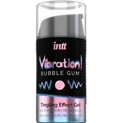 INTT - POTENTE ESTIMULANTE ÃNTIMO GEL VIBRADOR LIQUIDO CHICLE 15ML