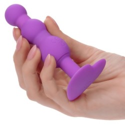 CALEXOTICS - FIRST TIME PLUG ANAL CON TRIPLE CUENCAS 10 VIBRACIONES VIOLETA