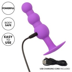 CALEXOTICS - FIRST TIME PLUG ANAL CON TRIPLE CUENCAS 10 VIBRACIONES VIOLETA