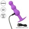 CALEXOTICS - FIRST TIME PLUG ANAL CON TRIPLE CUENCAS 10 VIBRACIONES VIOLETA